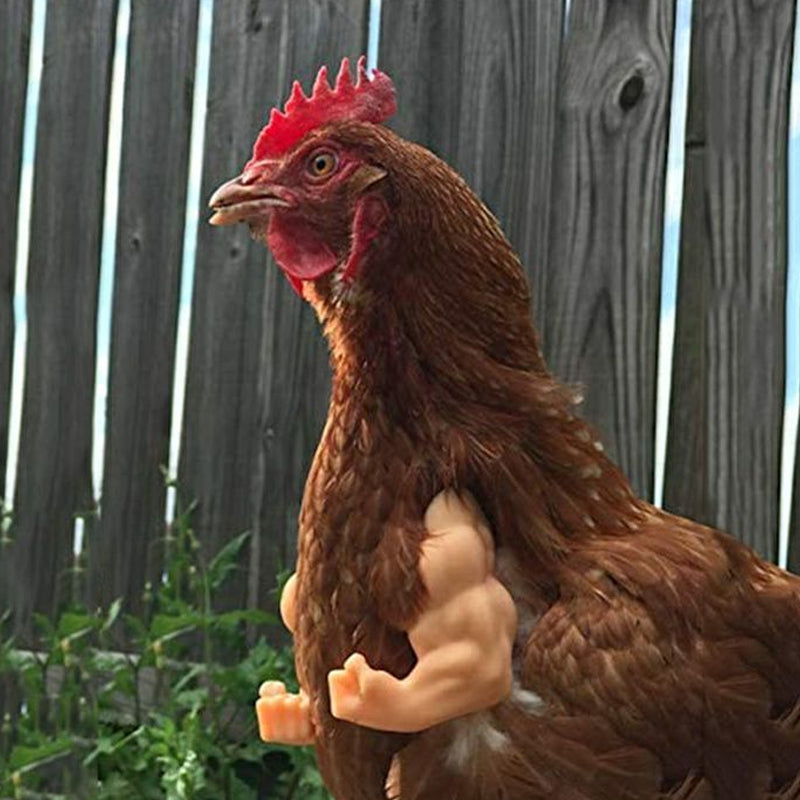 3D-Printed Chicken Arms - Funny Hen Costume