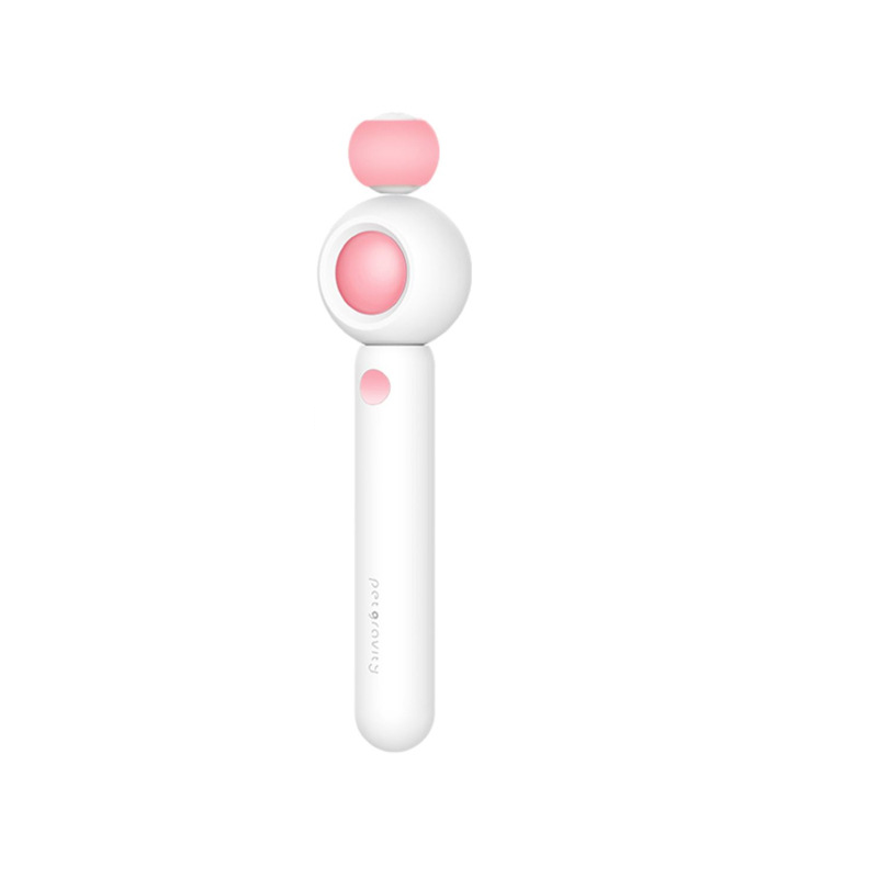 Retractable Cat Wand Teaser with Replaceable Heads