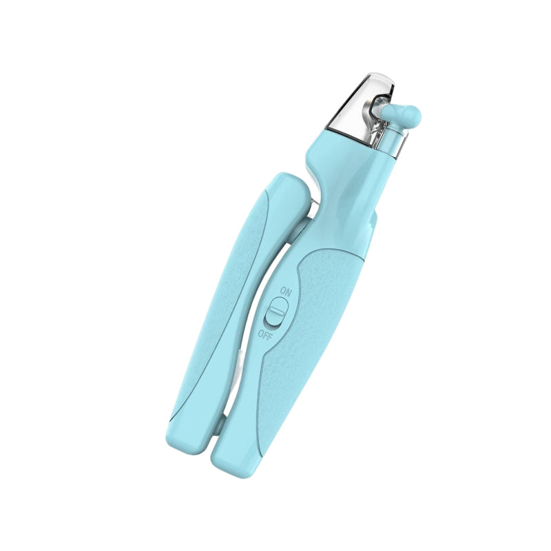 LED Pet Nail Clipper with Nail Trapper & File