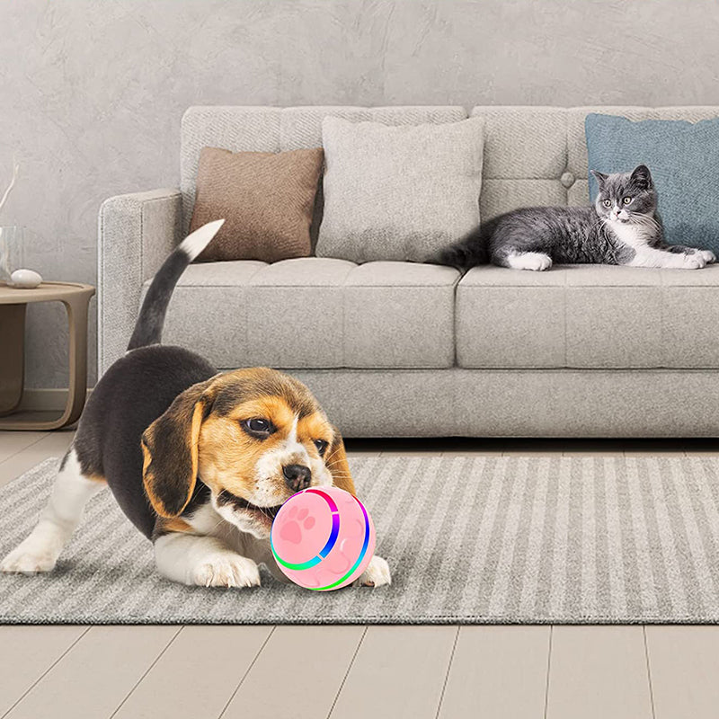 Smart Interactive Rolling Ball for Dogs & Cats