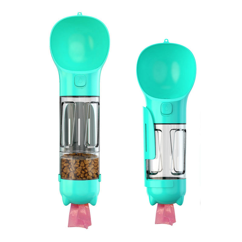 3-in-1 Portable Dog Water Bottle for Walks & Travel