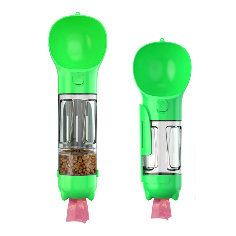 3-in-1 Portable Dog Water Bottle for Walks & Travel
