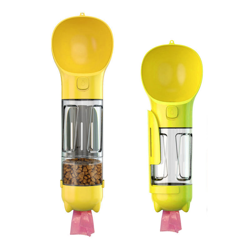3-in-1 Portable Dog Water Bottle for Walks & Travel