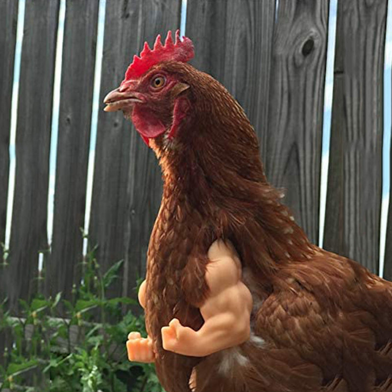 3D-Printed Chicken Arms - Funny Hen Costume