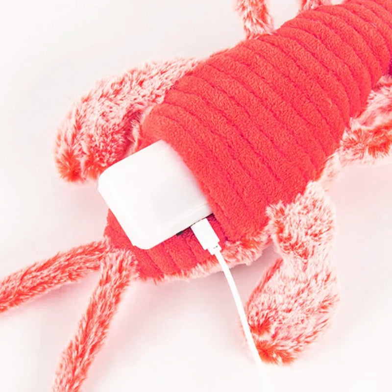 Interactive Jumping Lobster Toy for Cats & Dogs