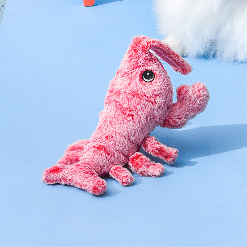 Interactive Jumping Lobster Toy for Cats & Dogs