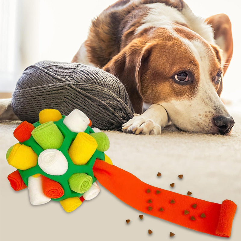 Snuffle Ball Slow Feeder & Foraging Toy for Dogs