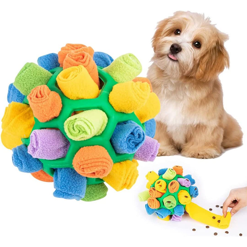 Snuffle Ball Slow Feeder & Foraging Toy for Dogs