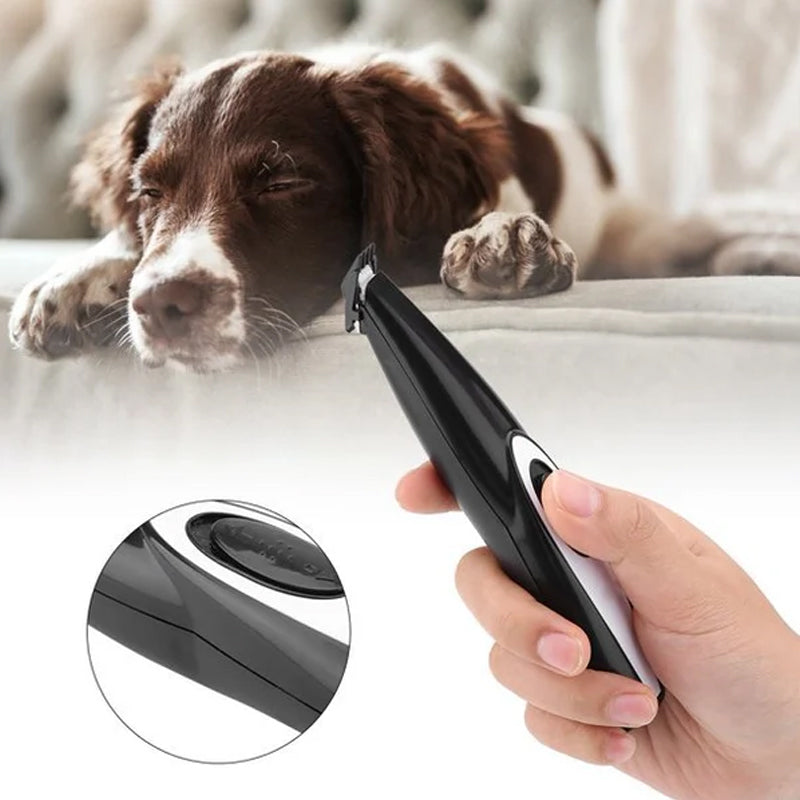 Cordless Pet Paw Trimmer for Quiet, Mess-Free Grooming