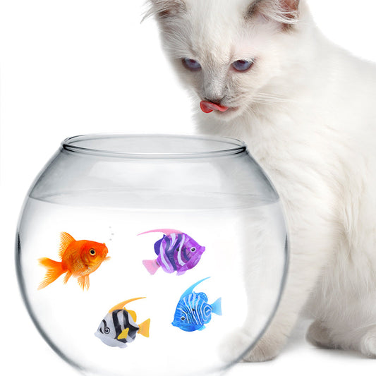 Robotic Swimming Fish Cat Toy - Water Activated