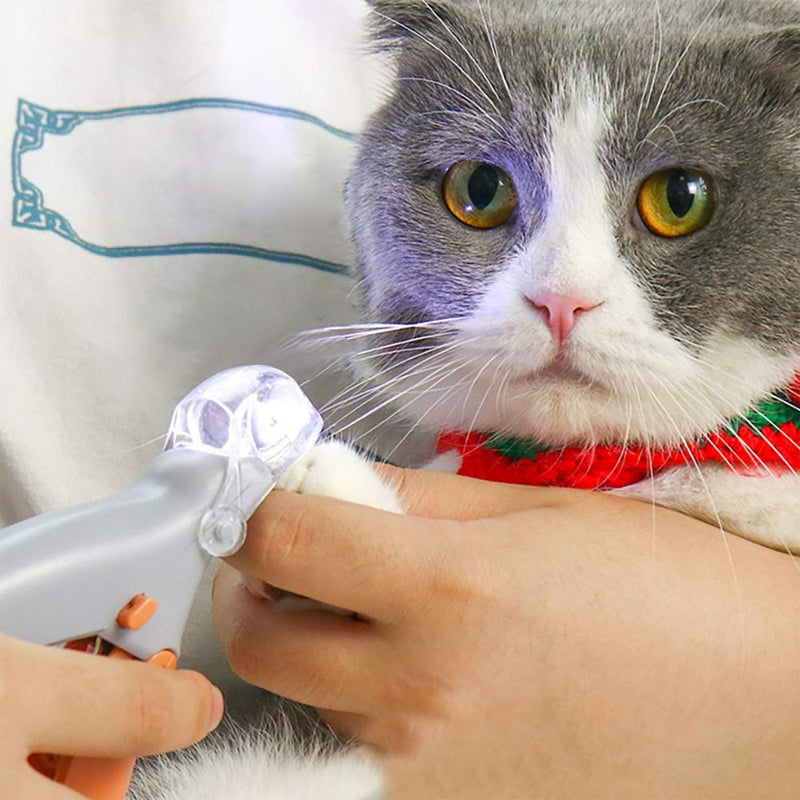 LED Pet Nail Clipper with 5X Magnifier
