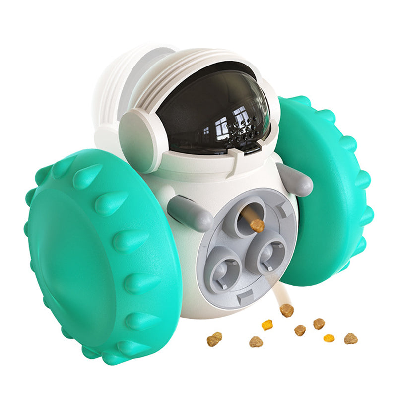 Interactive Treat Tumbler Slow Feeder for Dogs & Cats