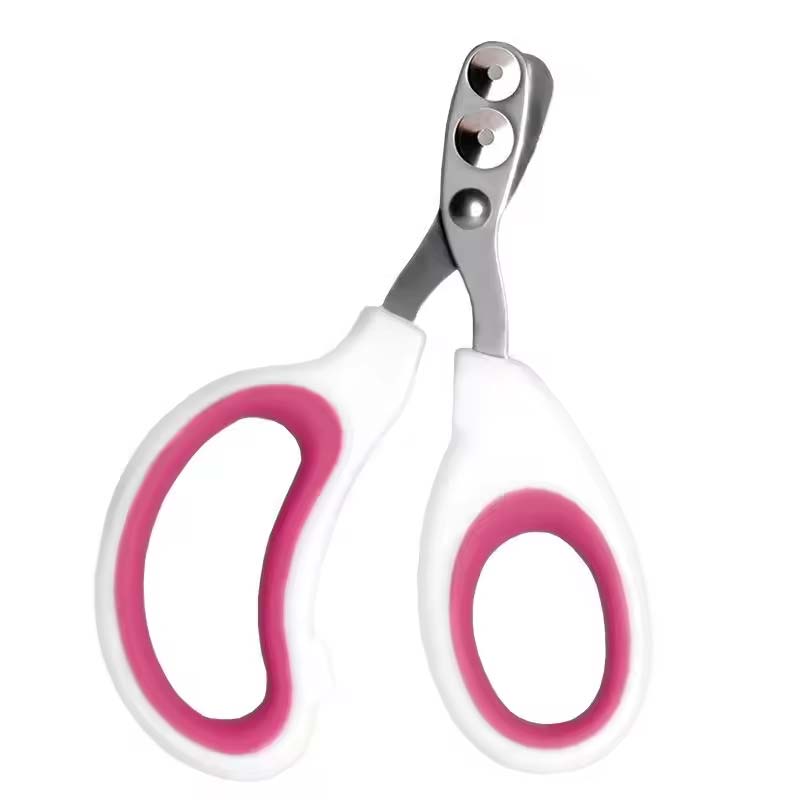 Double-Hole Pet Nail Clipper for Cats & Small Dogs