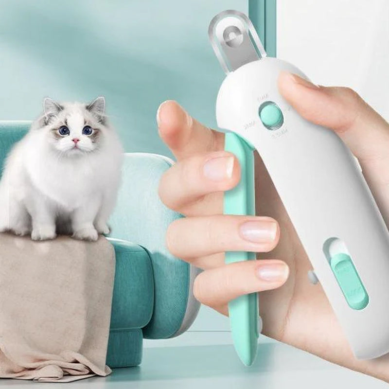 Adjustable Cat Nail Clipper with Splash Guard