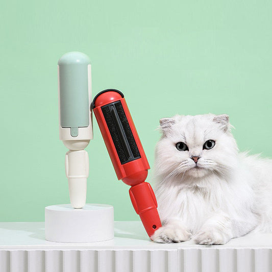 Reusable Pet Hair Remover Roller - Self-Cleaning, No Refills