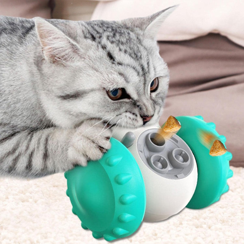 Interactive Treat Tumbler Slow Feeder for Dogs & Cats