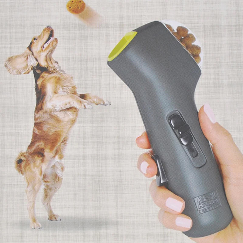 Interactive Treat Launcher for Dogs & Cats