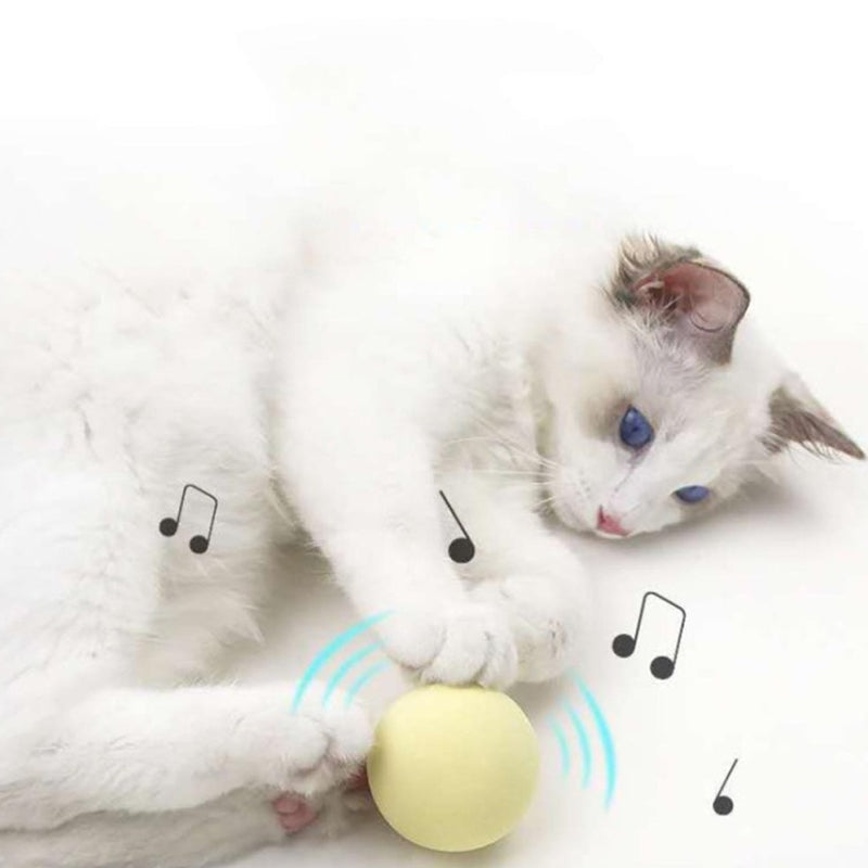 Smart Chirping Cat Ball - Touch-Activated Sounds