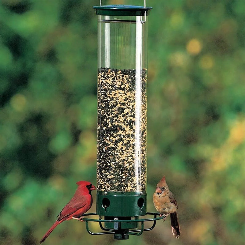 Weight-Activated Squirrel-Proof Bird Feeder
