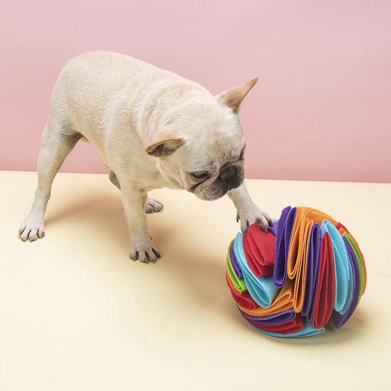 Snuffle Ball Interactive Foraging Toy for Dogs