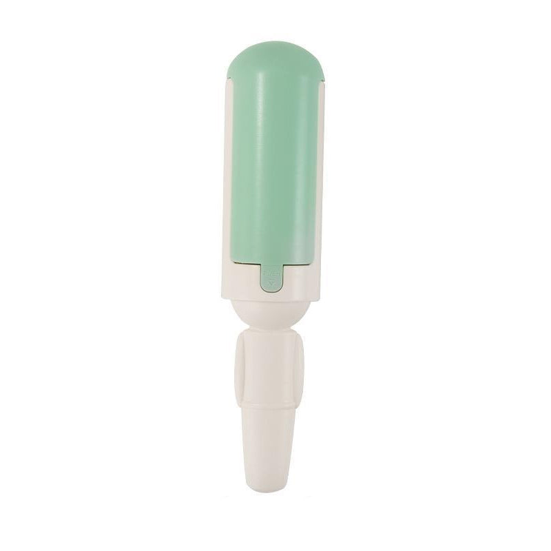 Reusable Pet Hair Remover Brush with Self-Cleaning Base