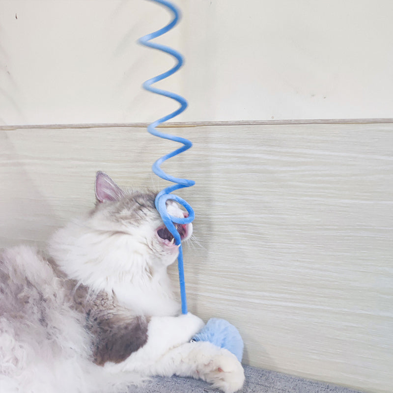 Suction Cup Cat Teaser Wand for Hands-Free Play