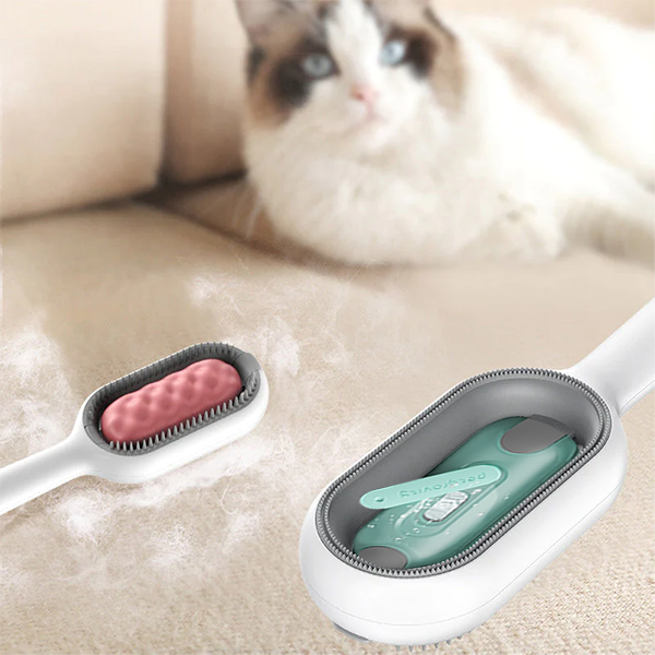 3-in-1 Pet Grooming Comb with Water Tank