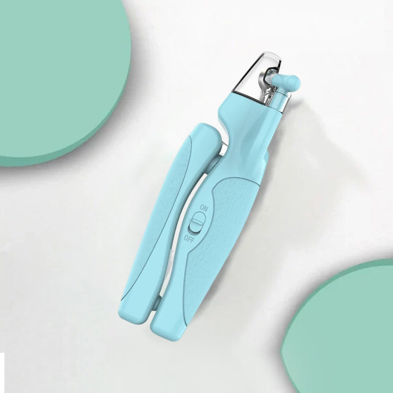 LED Pet Nail Clipper with Nail Trapper & File