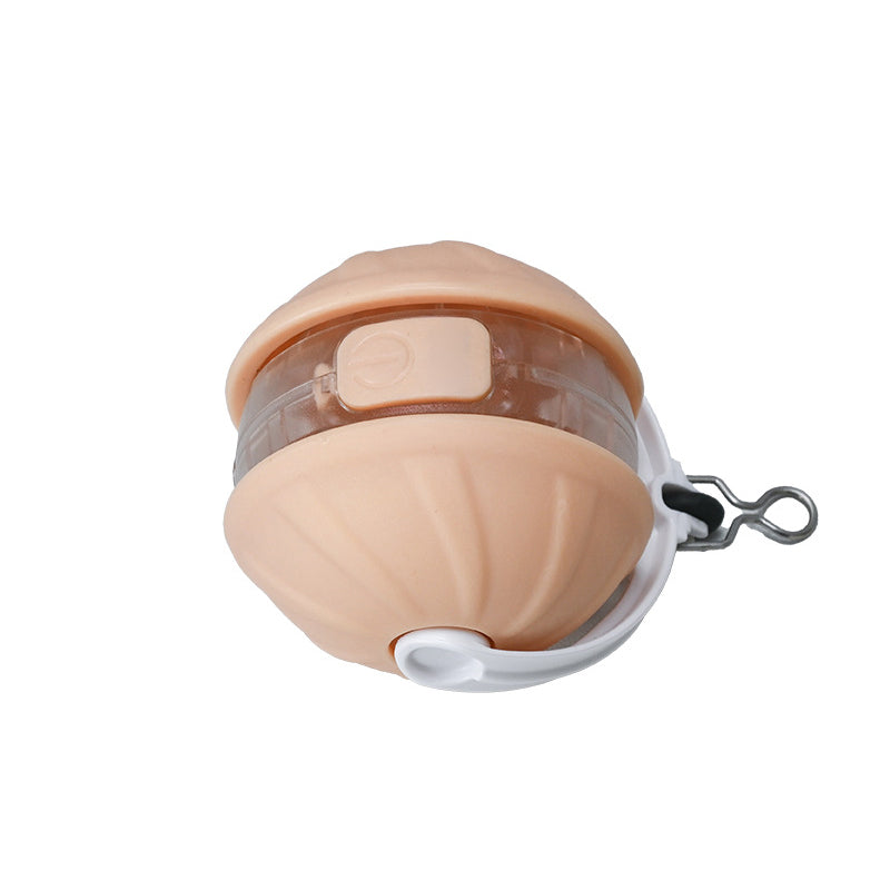 Self-Rotating Interactive Cat Ball with Feather & LED