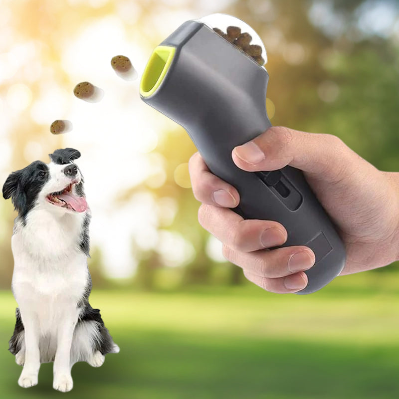 Interactive Treat Launcher for Dogs & Cats