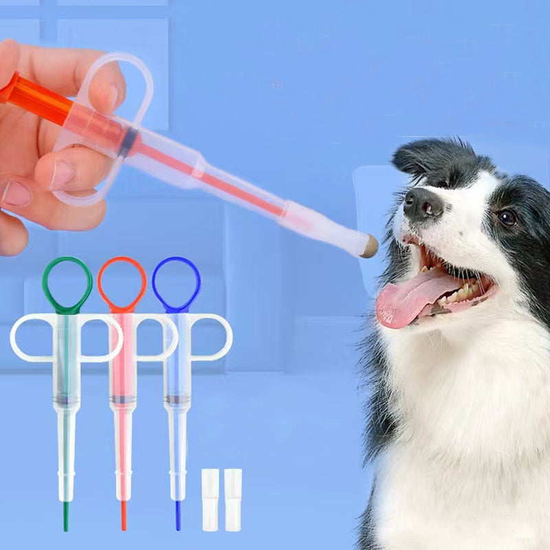 Pet Pill Dispenser Syringe for Dogs & Cats