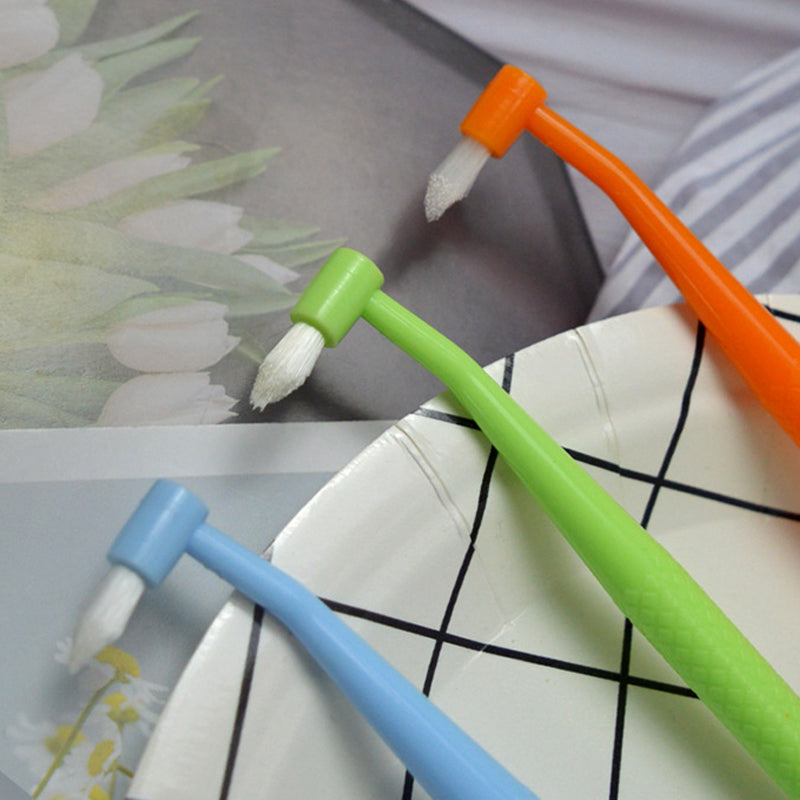 Dual-Sided Pet Toothbrush for Cats & Small Dogs