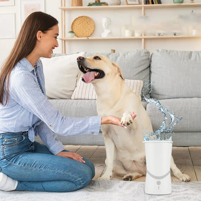 Automatic Paw Cleaner Cup for Muddy Dog Feet