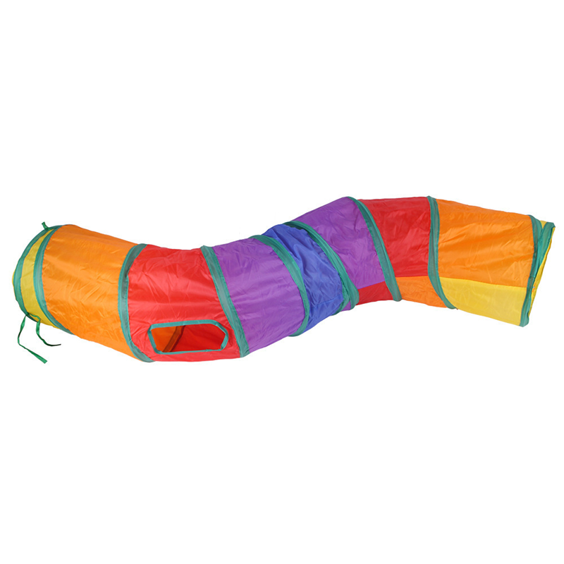 Collapsible Crinkle Cat Tunnel for Indoor Play
