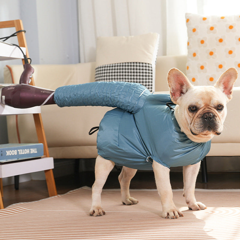 Hands-Free Dog Drying Bag for Fast, Mess-Free Baths