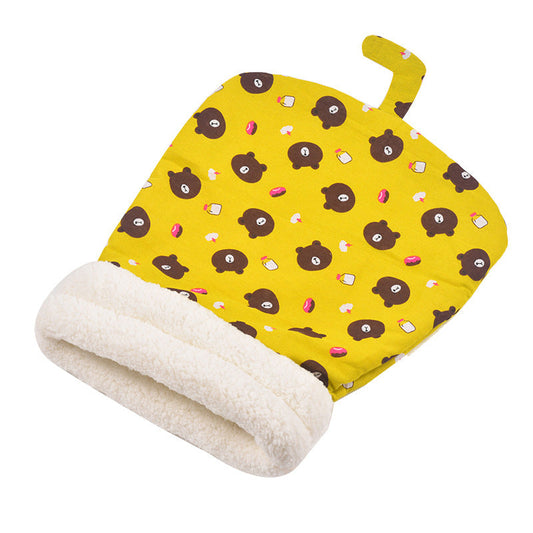 Self-Warming Cat Sleeping Bag Cave Bed