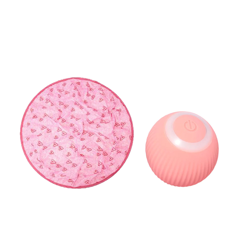 Smart Self-Rolling Cat Ball with Play Mat