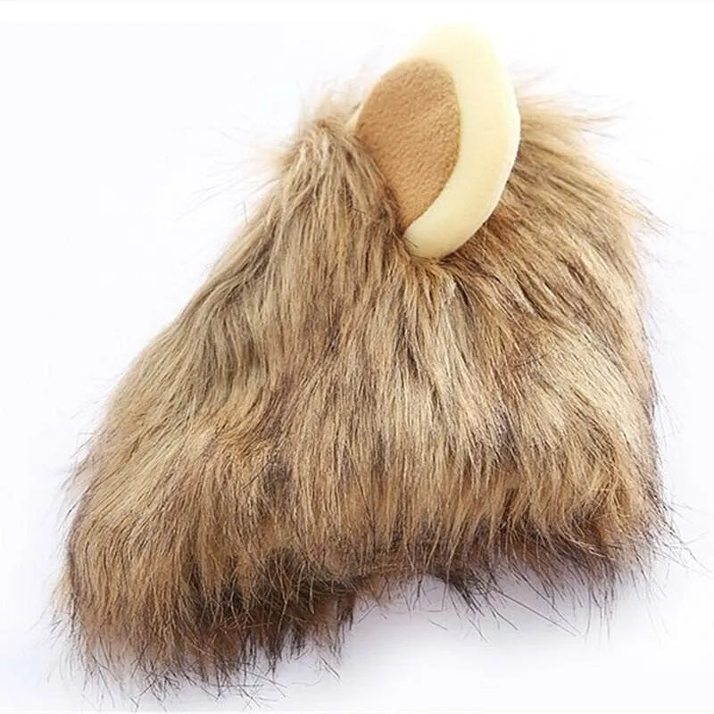 Lion Mane Costume Hat for Cats & Small Dogs