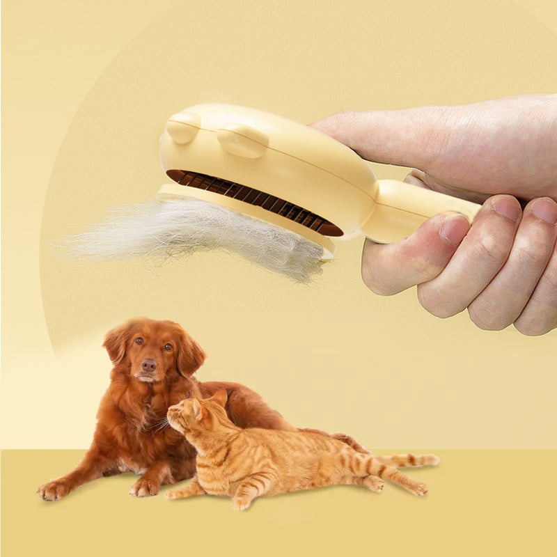 Self-Cleaning Slicker Brush for Dogs & Cats