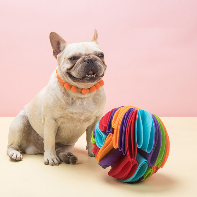 Snuffle Ball Interactive Foraging Toy for Dogs