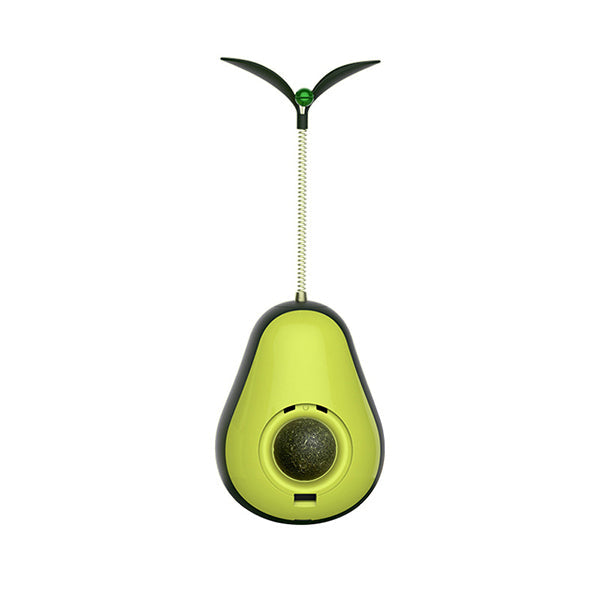 Avocado Wobbler — 3-in-1 Interactive Cat Toy & Catnip