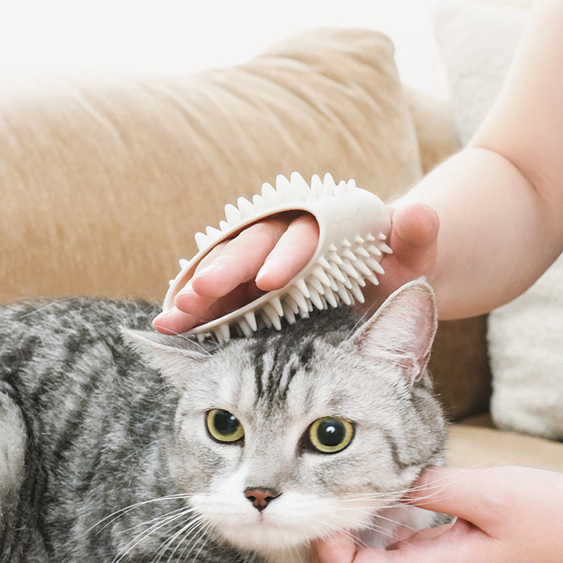Silicone Hand Grooming Comb for Cats & Dogs