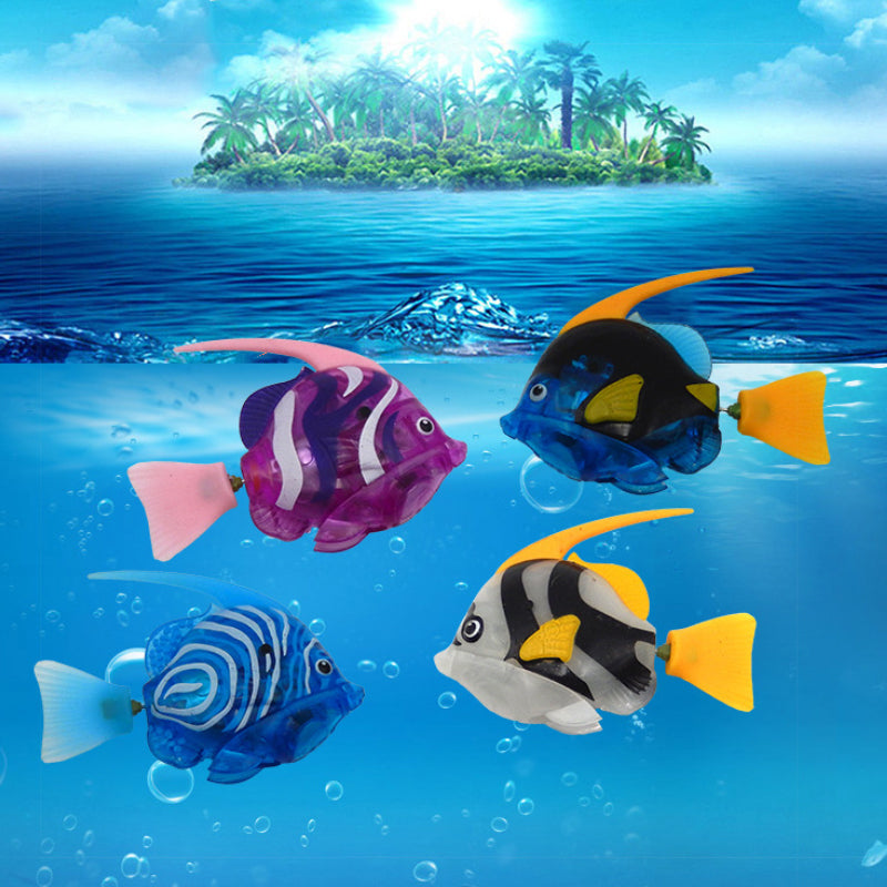 Robotic Swimming Fish Cat Toy - Water Activated