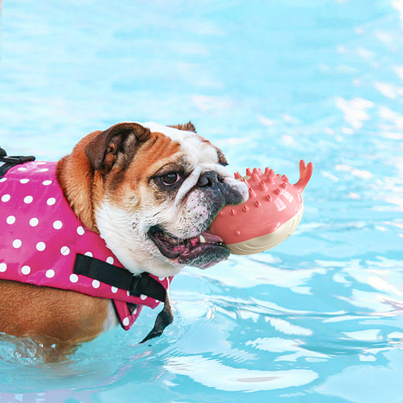 Floating Water Spray Dog Toy with Cooling Fountain