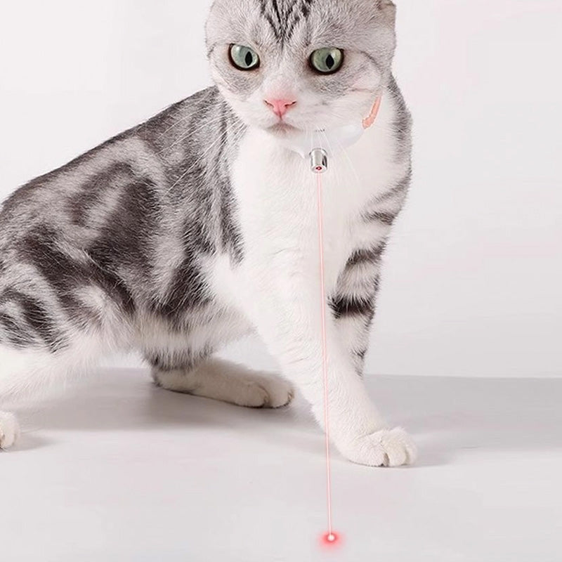 Smart Laser Cat Collar - Hands-Free Interactive Toy
