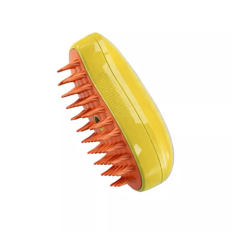 3-in-1 Steam Grooming Brush for Cats & Dogs