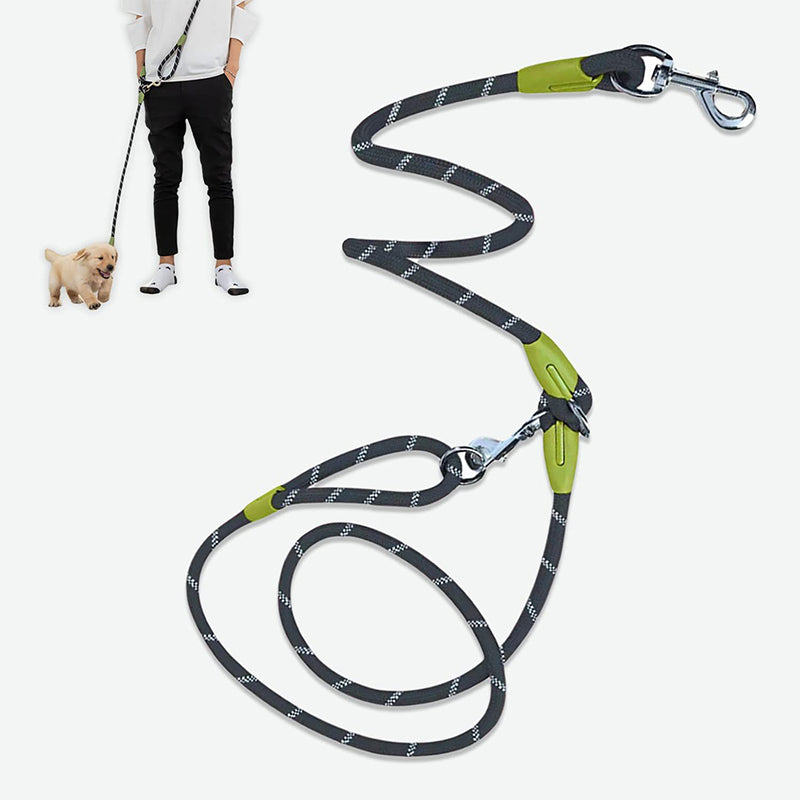 Hands-Free Reflective Rope Dog Leash for Walking & Running