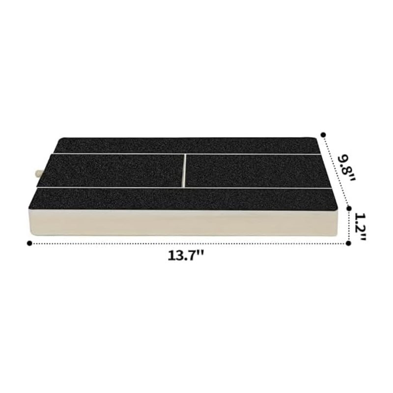 Dog Nail Scratch Board with Hidden Treat Drawer