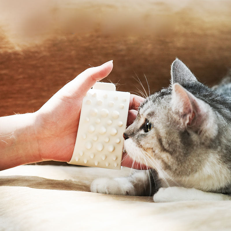 Silicone Hand Grooming Comb for Cats & Dogs