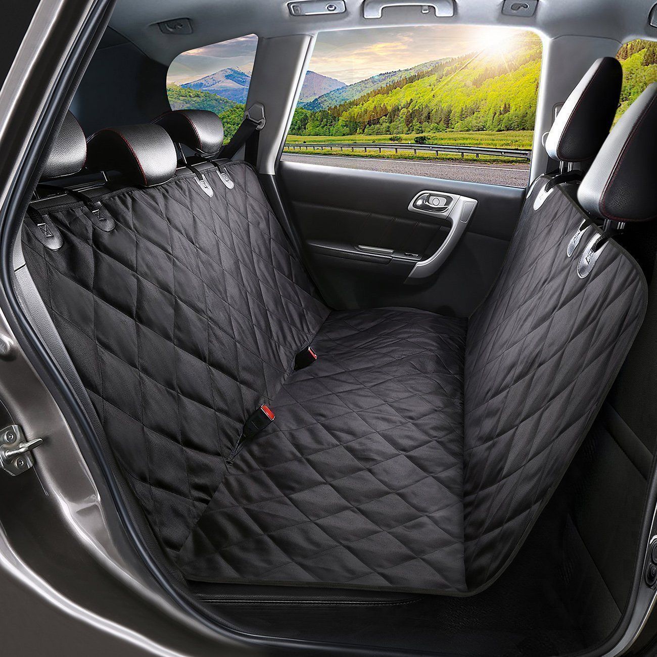 Waterproof Dog Car Seat Cover & Hammock